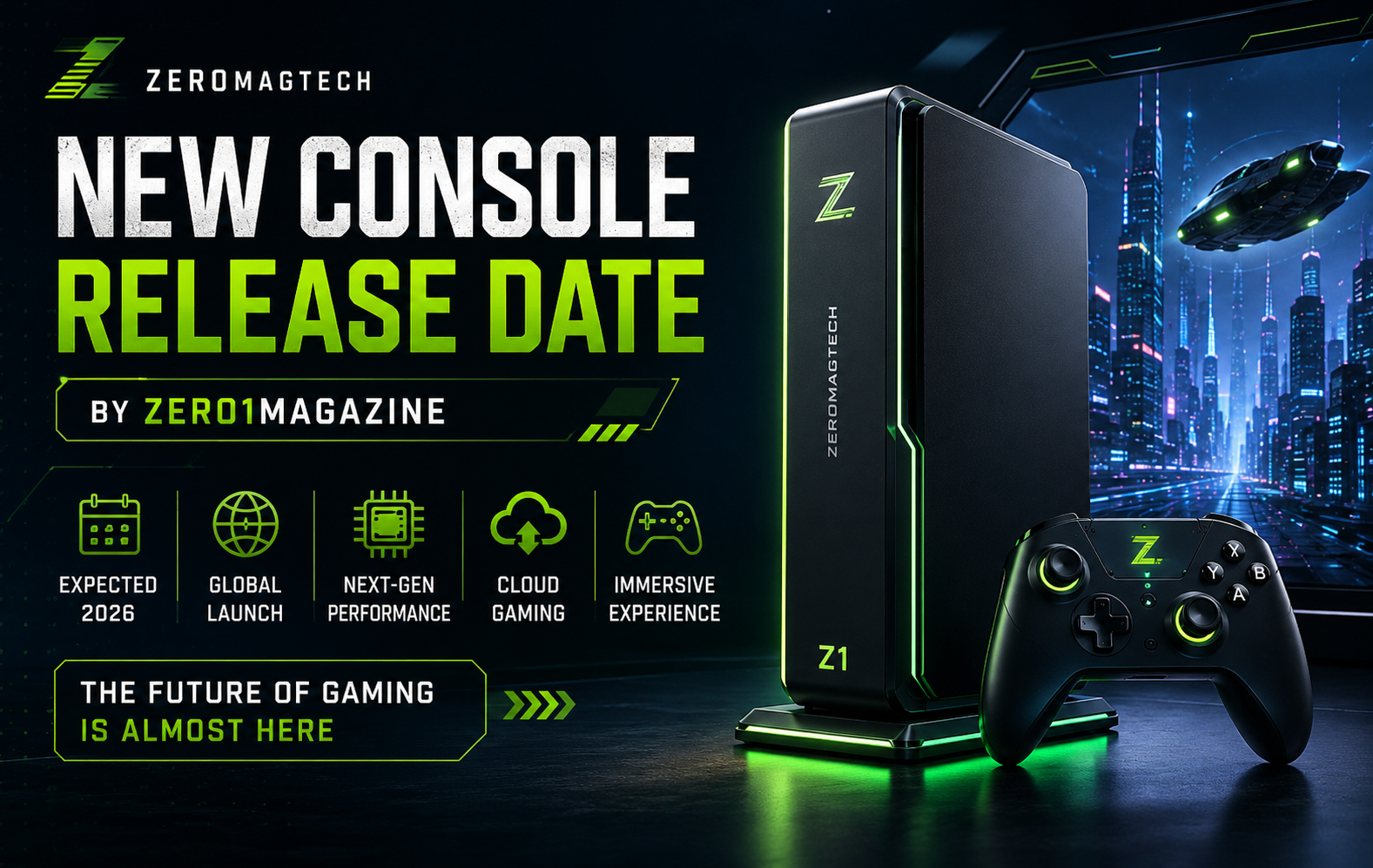 Zeromagtech New Console Release Date by Zero1Magazine