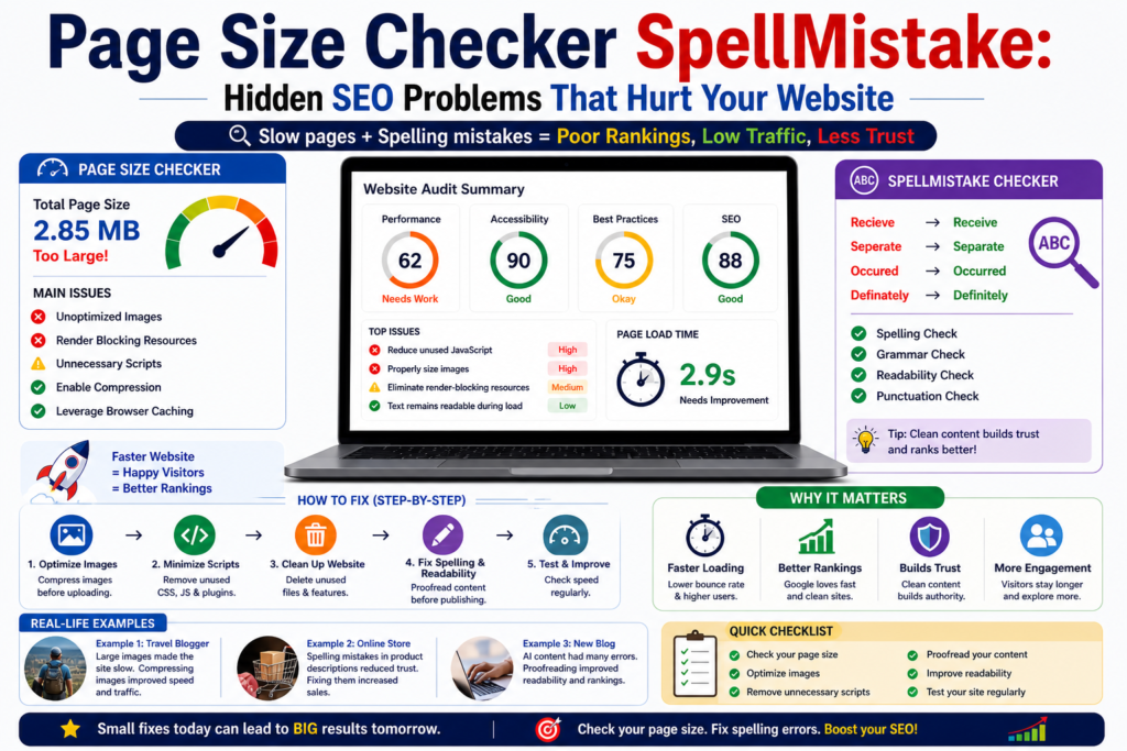 Page Size Checker SpellMistake: Hidden SEO Damage